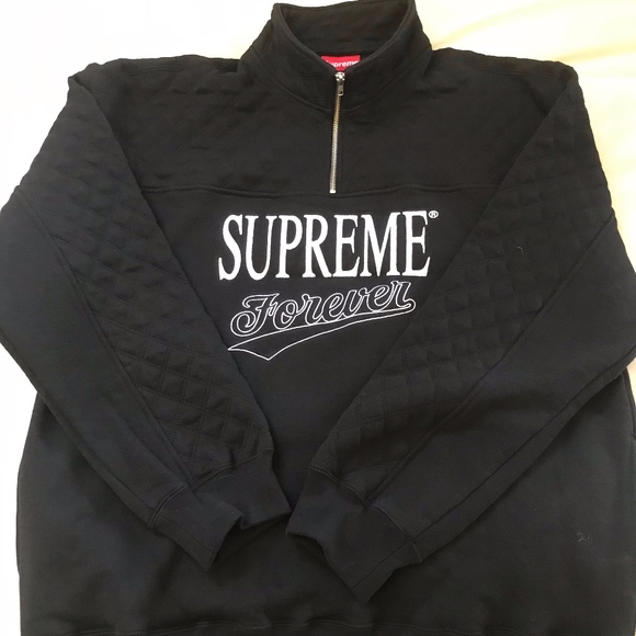 Supreme Forever SS19 HalfZip Sweater
